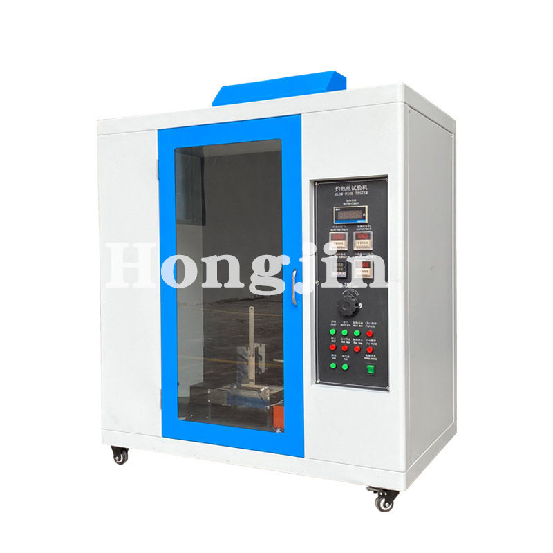 Hong jin Electric Combustion Detection Of Automotive Interior Switch Plastic Flame Retardant Tester Glow Wire Testing Machine