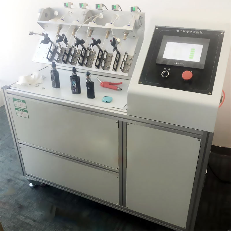 Electronic atomizer life tester Smoke concentration machine durability test