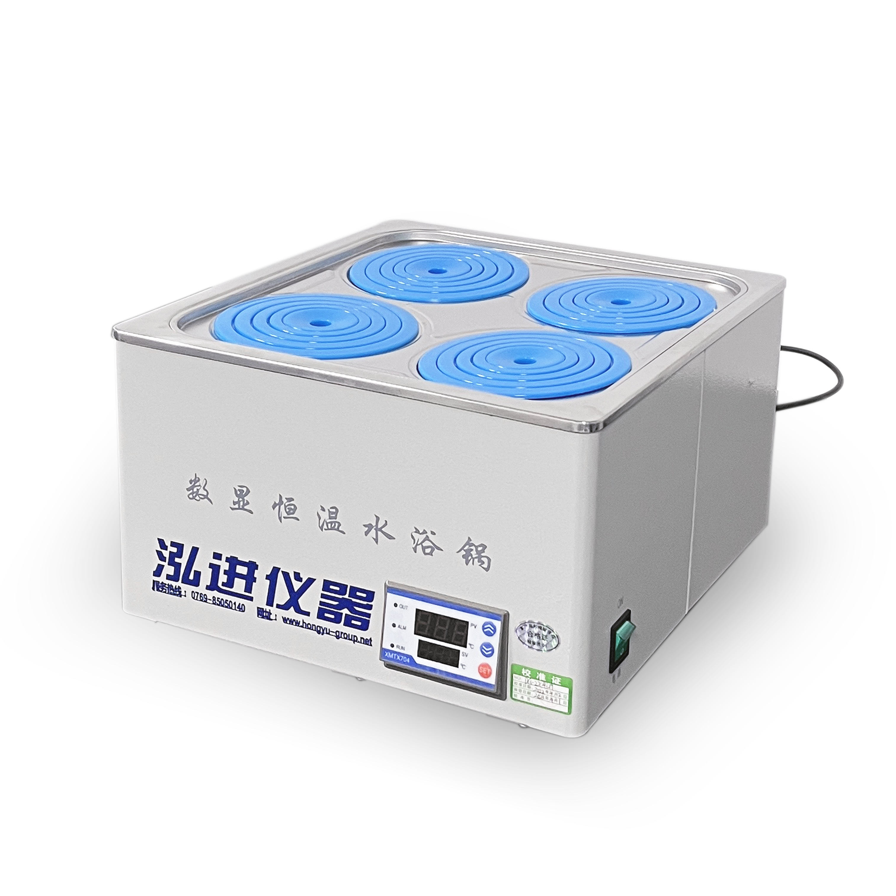 Digital Display Constant Temperature Heating Water Bath Four-hole Water Bath Heating Equipment