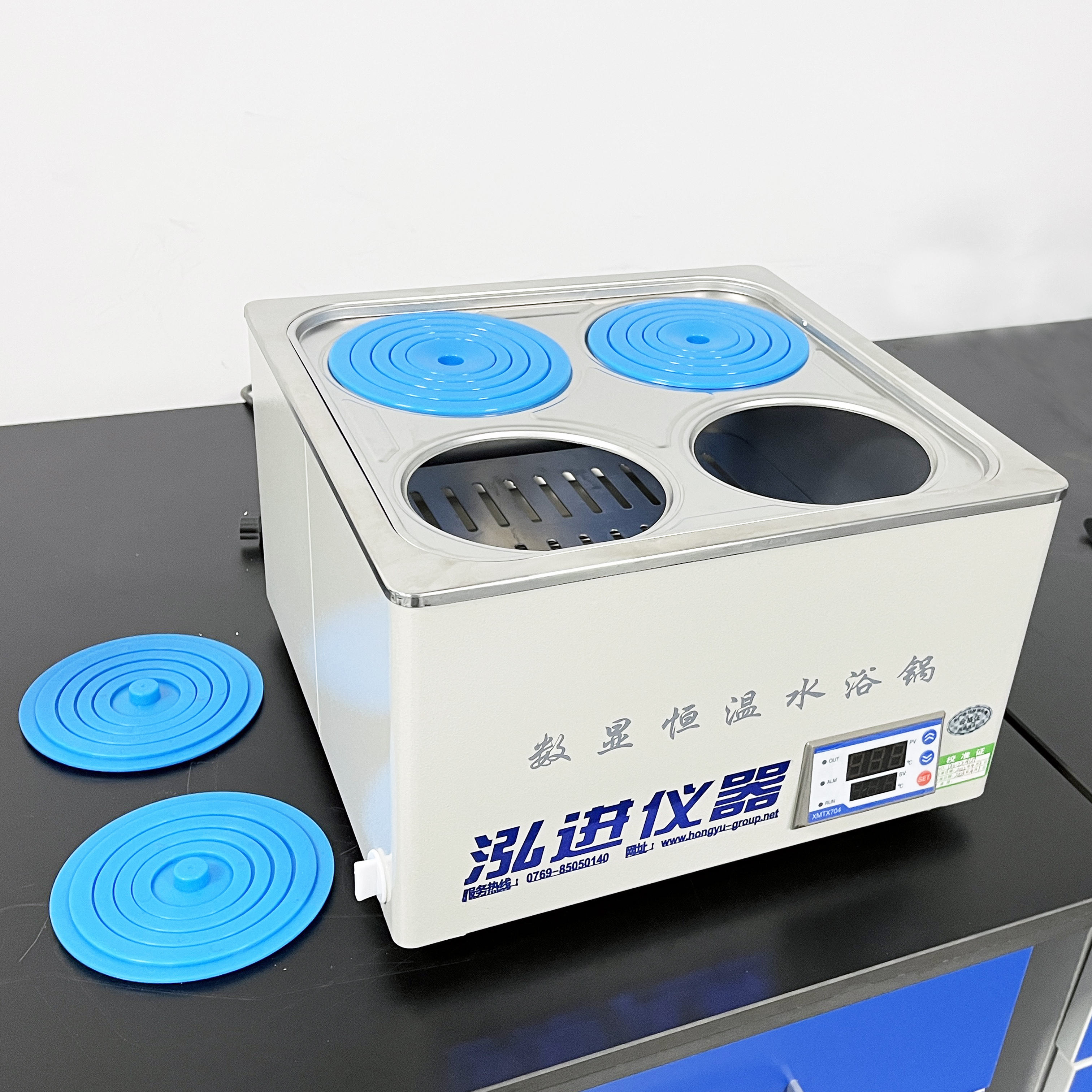 Digital Display Constant Temperature Heating Water Bath Four-hole Water Bath Heating Equipment