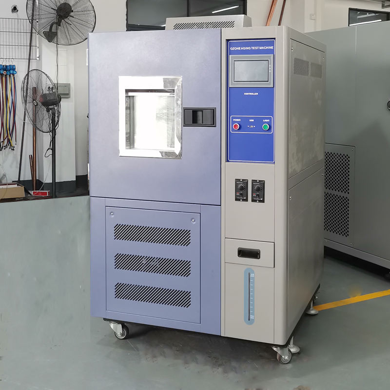 JIS K 6259 ASTM D1171 ISO 1431 Corrosive Gas Electrical Dynamic Rack Aging Rubber Ozone Test Cabinet