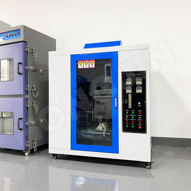 Hong jin Vertical and Horizontal Combustion Integrated Testing Machine Horizontal And Vertical Combustion Tester