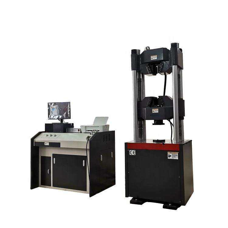 Hongjin Customized Elongation Single Column Fatigue Testing Machine Price University Desktop Tensile Tester For Plastic