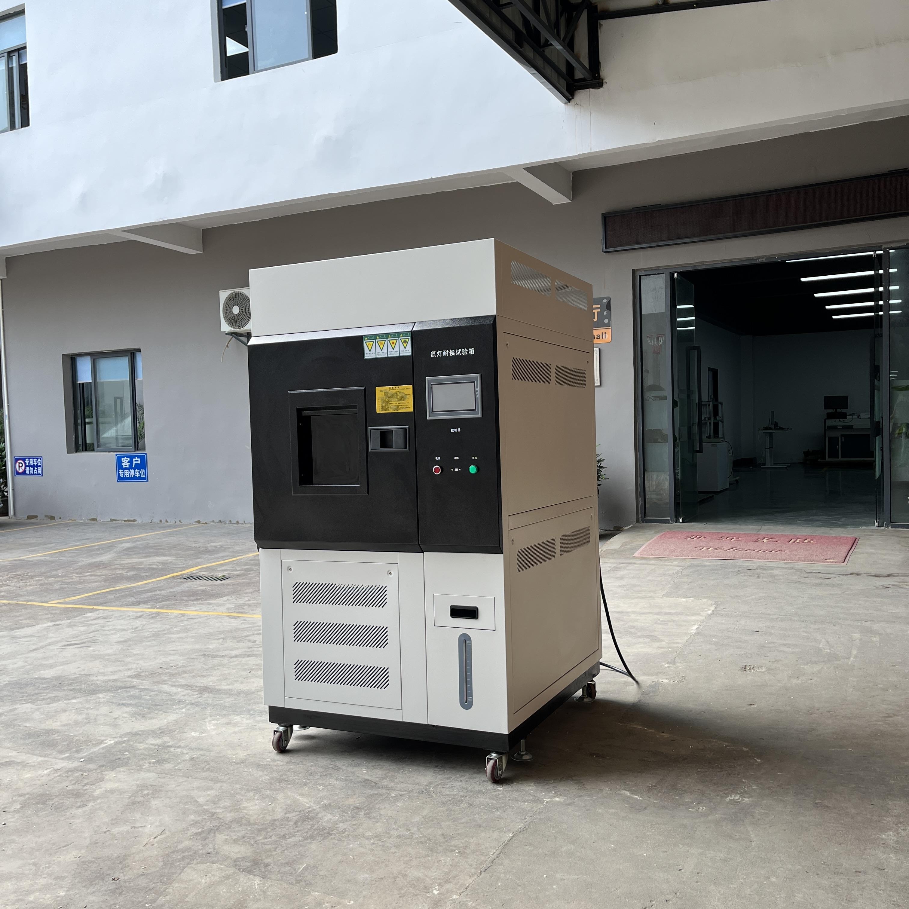 Astm G155 ISO 4892-2 Xenon Arc Lamp Aging Test Device Led Solar Simulator Xenon-Arc Exposure Aging Test Chamber of Plastics