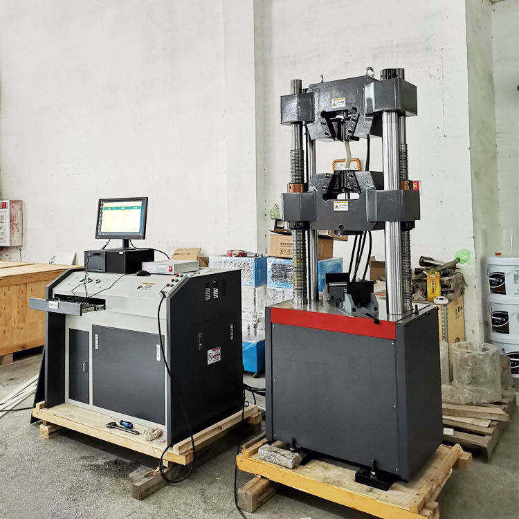 Hong jin Compression 600Kn Hydraulic Universal Tensile Testing Machine Laboratory Pull Test Equipment For Wire