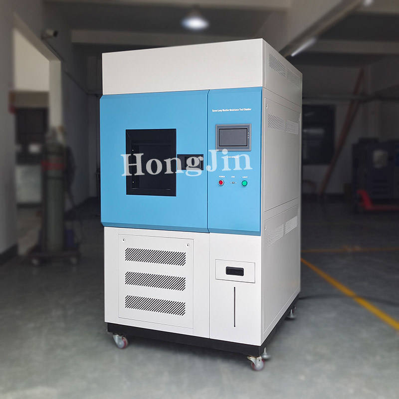 HJ ISO 4892 Solar Light Aging Tester Xenon Arc Accelerated Aging Test Chamber Xenon Lamp Weather Resistant Aging Testing Chamber