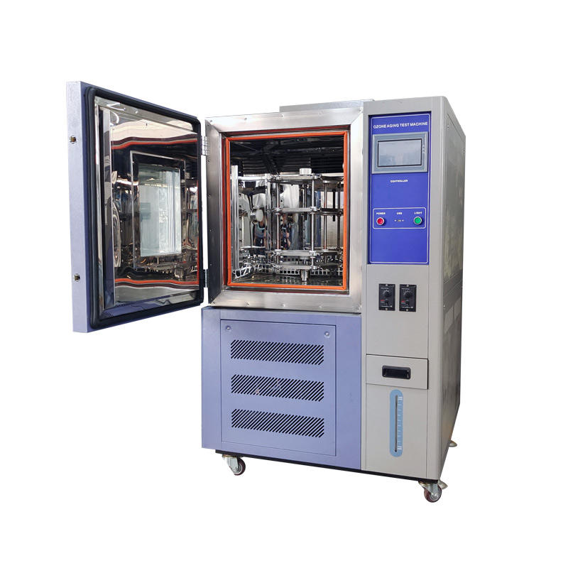 Hong jin Professional Wire and Cable Plastic Rubber Ozone Aging Box Dynamic Static Tensile Ozone Aging Test Machine