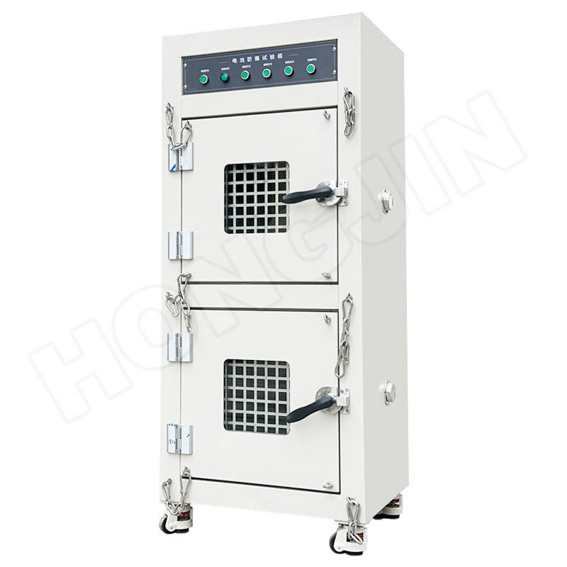 Hong jin Electric Vehicle Battery Overcharge Explosion-proof Test Machine Double-door Lithium Battery Explosion-proof Test Box