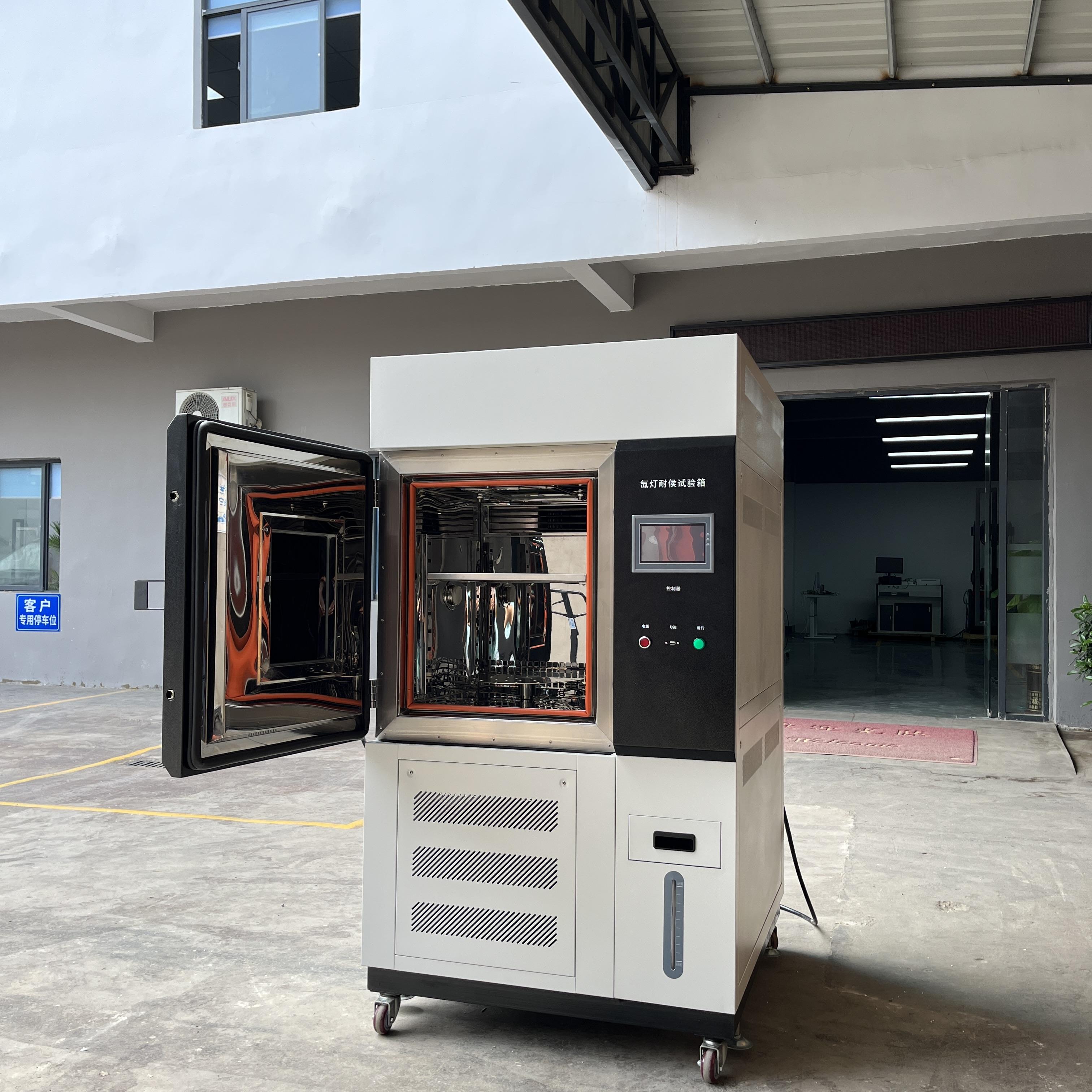 Astm G155 ISO 4892-2 Xenon Arc Lamp Aging Test Device Led Solar Simulator Xenon-Arc Exposure Aging Test Chamber of Plastics