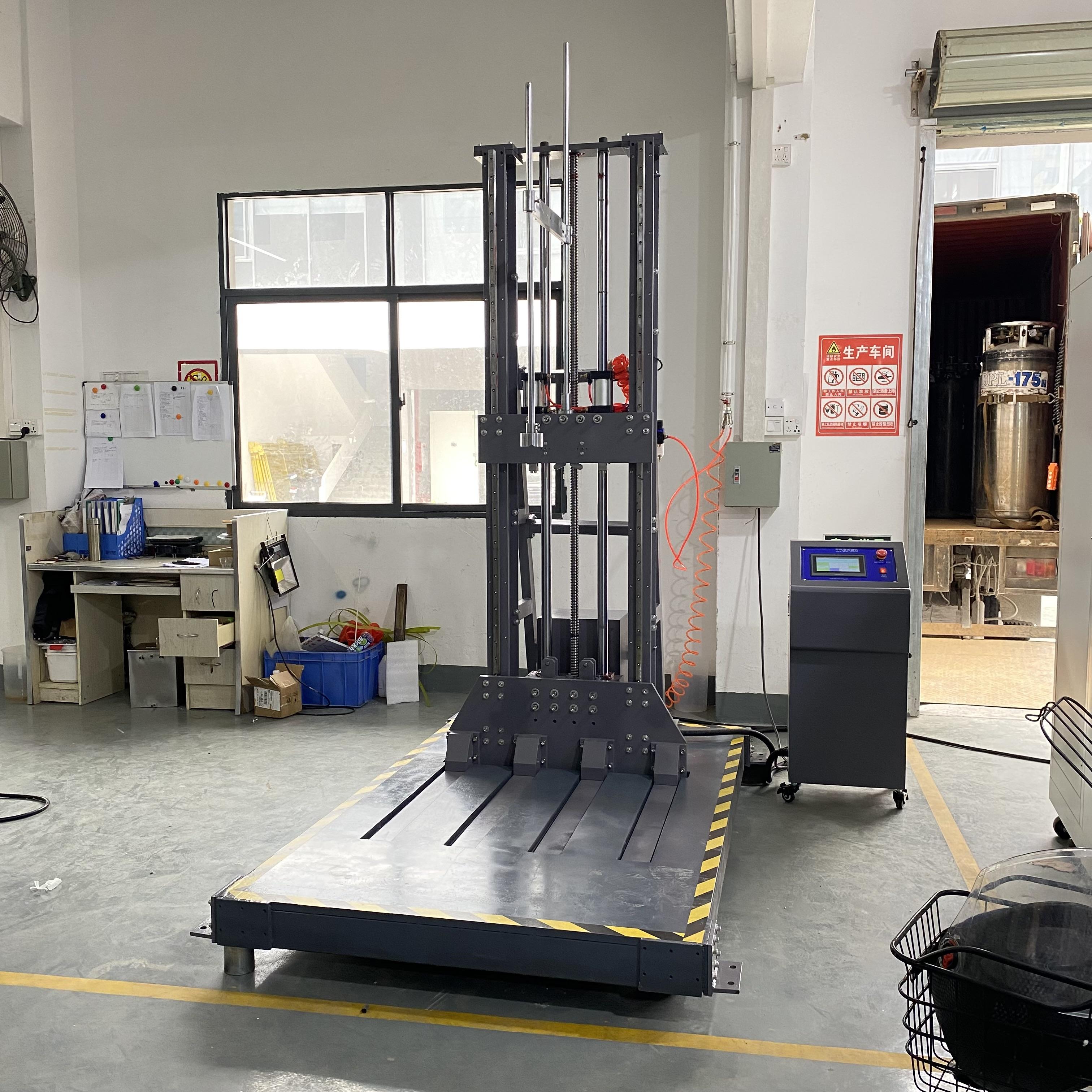 Double Wing Drop Test Machine Packaging Box Cardboard Box Drop Test Machine Drop Resistance Testing Machine