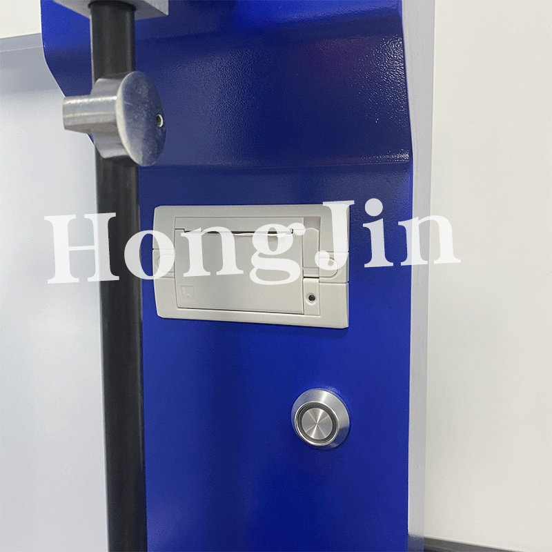 Hong jin LCD Digital Display Cantilever Beam Impact Testing Machine Ceramic Pipe Plastic Pendulum Impact Testing Machine