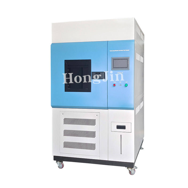 HJ ISO 4892 Solar Light Aging Tester Xenon Arc Accelerated Aging Test Chamber Xenon Lamp Weather Resistant Aging Testing Chamber