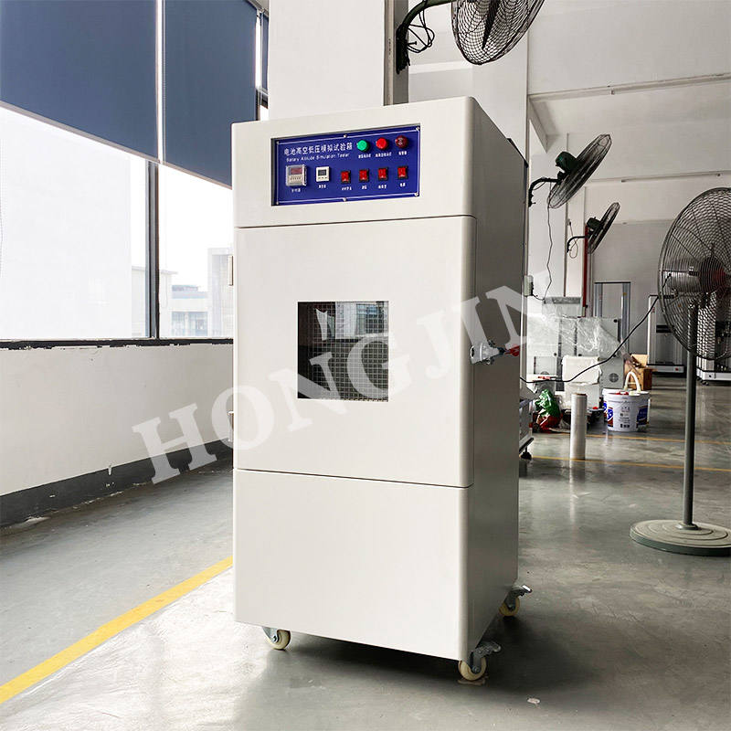 Laboratory Battery Simulate High Altitude Low Pressure Test Chamber Low air pressure test box Battery weight impact test machine