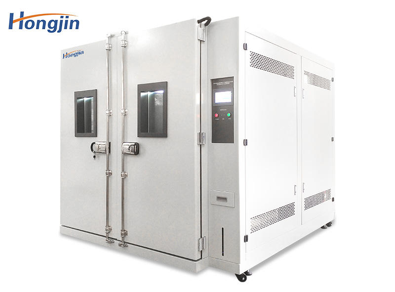 walk-in Customized Climate Humidity Temperature Laboratory Test High Hot And Cold Chamber For Universal Testing Machine