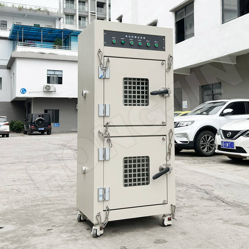 Hong jin Electric Vehicle Battery Overcharge Explosion-proof Test Machine Double-door Lithium Battery Explosion-proof Test Box