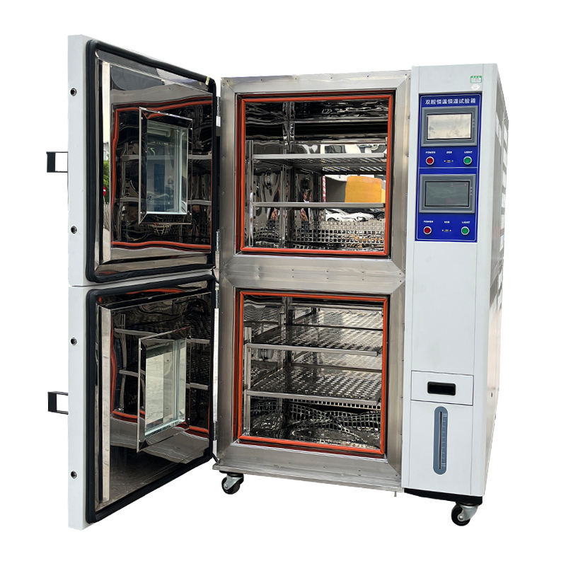 Hongjin Double Door Temperature Humidity Testing Chamber Circulation Temperature And Humidity Climatic Test Chamber For Rubber